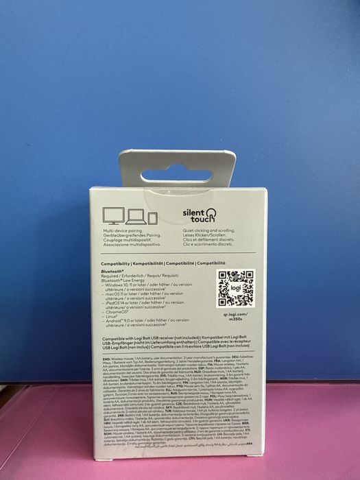 Продам мышку M350S Pebble 2 bluetooth Mouse- Tonal white