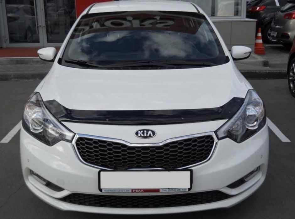 Дефлектор капота Kia Cerato с 2013 по 2016