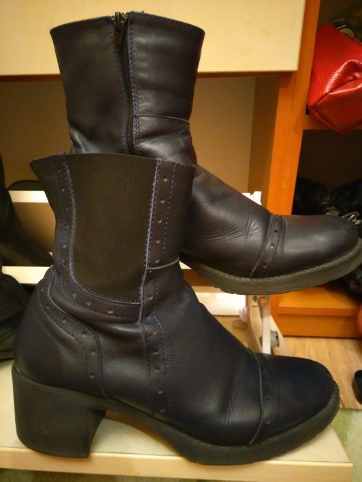 Боти от естествена кожа, 40