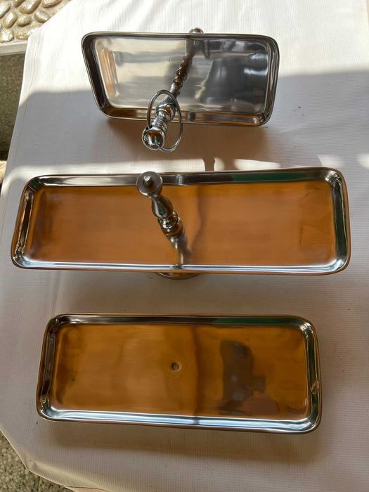 Suport etajat pentru prajituri sau fructe 3 straturi.