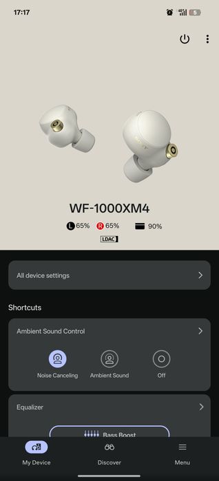 Casti Sony WF-1000XM4