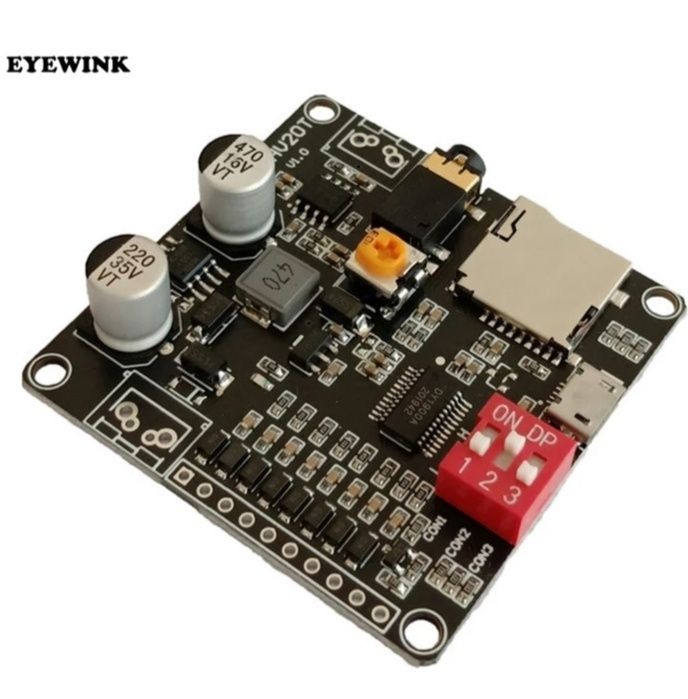 DY-HV20T 12V/24V power supply10W/20W модуль воспроизведения голоса