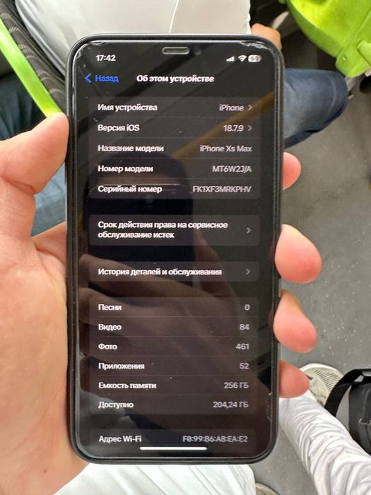 Iphone Xs max 256 GB