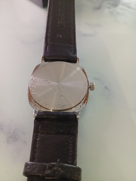 Руски мъжки ръчен кварцов часовник  POLJOT  ПЛЕТ.