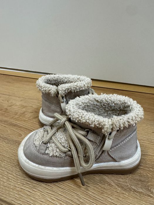 Уютни ботуши Боти за деца с плюшена подплата 22-23 р