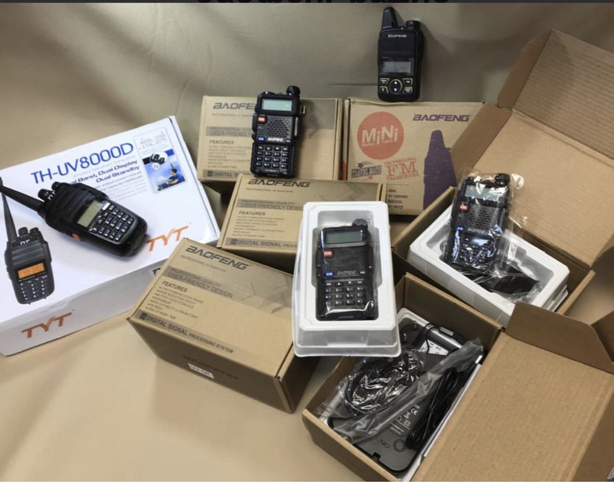 Радиостанция 8W - 3 gen 2025walkie talkie Baofeng UV5R  ВНОСИТЕЛ radio