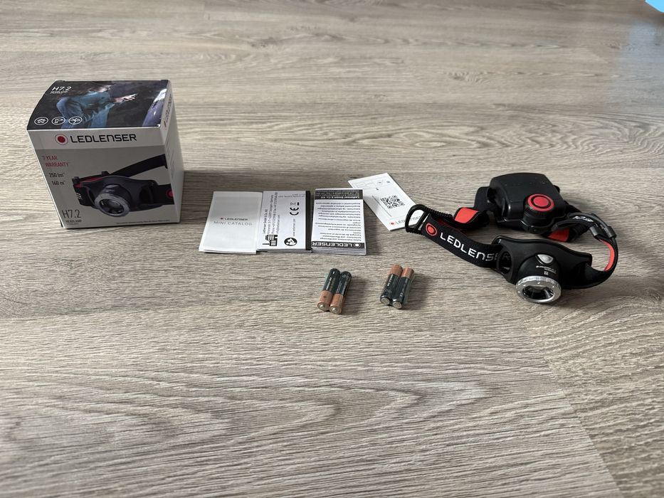 Lanterna de cap LEDLENSER H7.2 250lm raza luminoasa 160m