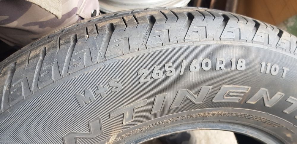 Всесезони гуми-18цола-265/60-1бр.-90лв."CONTINENTAL "