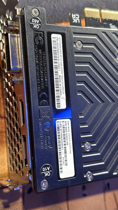 Видеокарта 1660 super