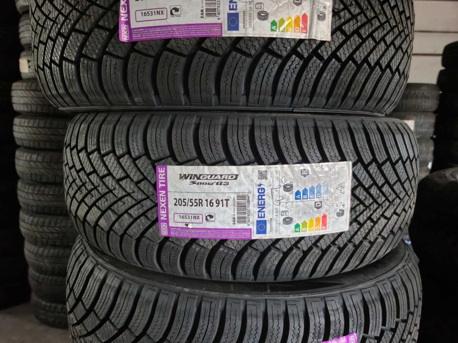 4 Anvelope M+S IARNA - 205/55/16 91T - NEXEN WinGuard Sport - NOU - DOT 2023 !