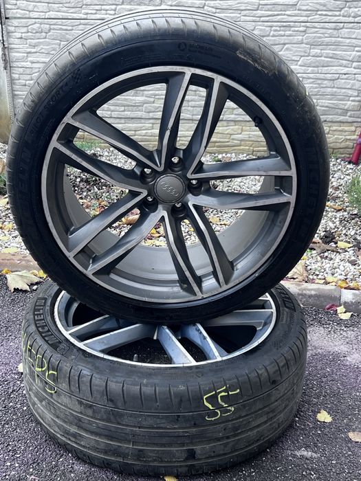 Roti Audi - jante originale 20” cauciucuri Michelin Pilot sport 4