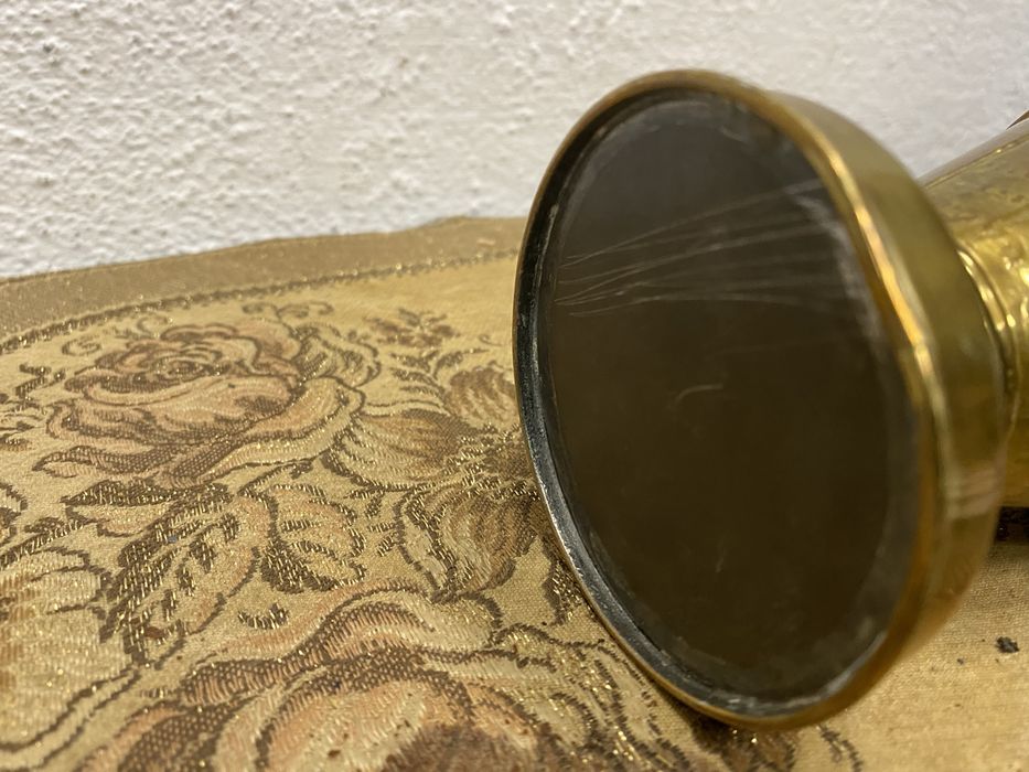 Френска газена лампа от месинг