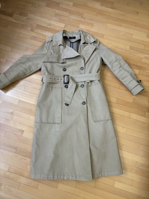 Винтажный английский тренч продам