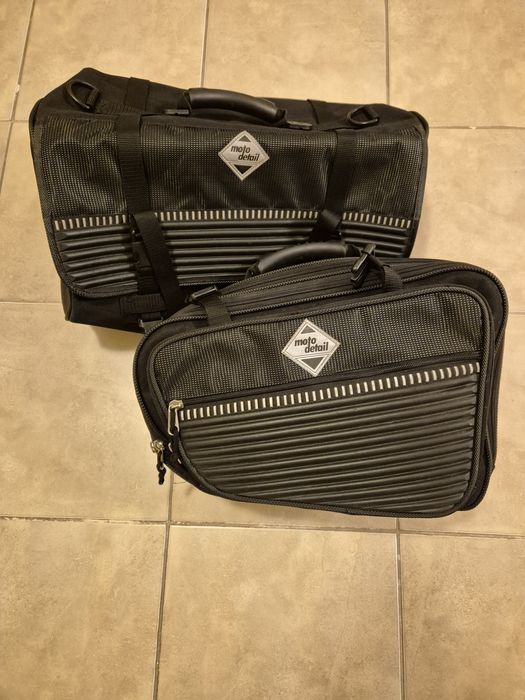 Set 3 genti  Moto Detail ( 2 laterale plus 1 coada)