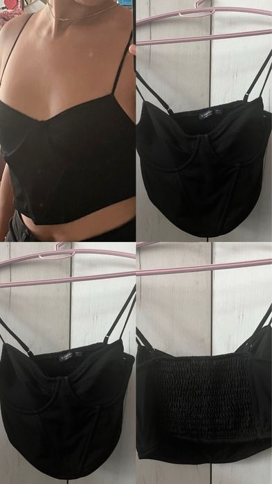 Огромно разнообразие на потници с различни размери и цветове, S/M/XS (Shein, House, Pull&Bear, H&M, NewYorker, Strafivarius)