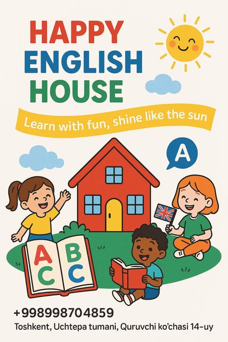 Happy English Home. Online ingliz tili darslari