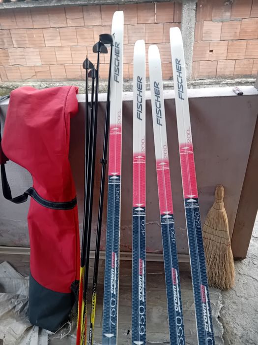 Ски за бягане с калъф FISCHER