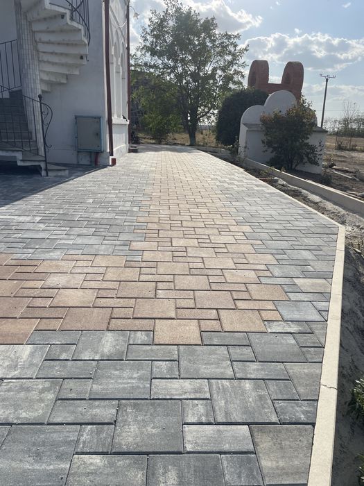 Montaj pavaje si bordura