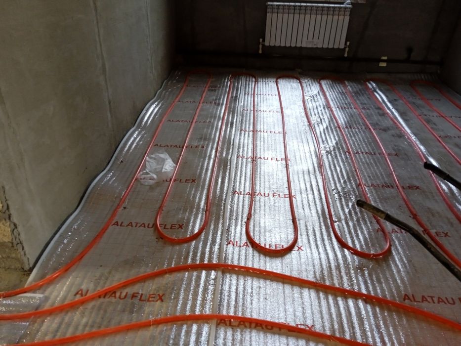 Сантехник теплый пол