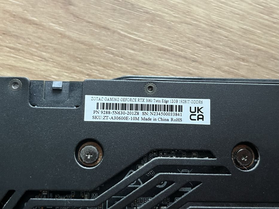 Видеокарта rtx 3060 12gb