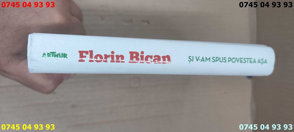 carte carti si v-am spus povestea asa florin Bican