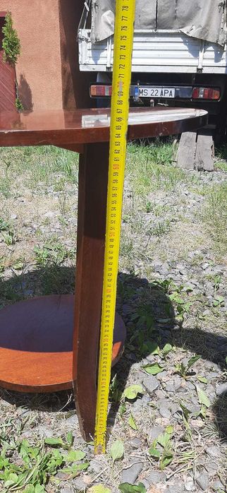 Masuta lemn masiv diametru 69 cm