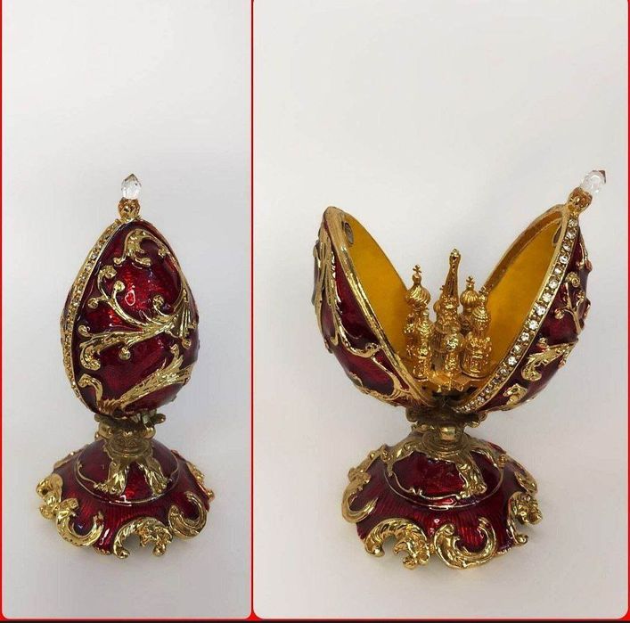 Ваза для цветов смальта Чехословакия