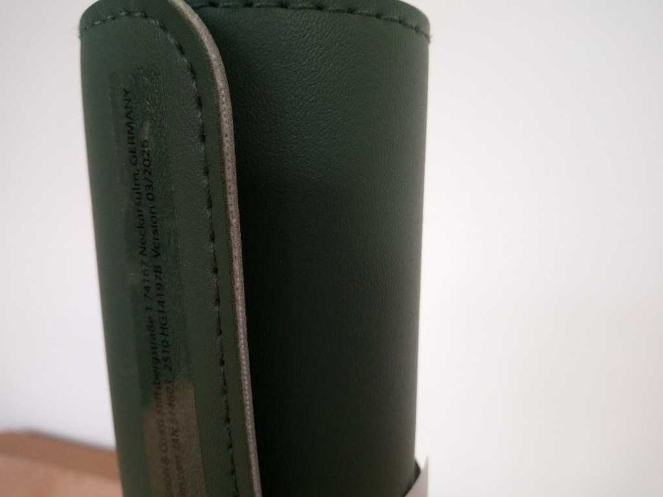 Suport birou / Desk mat Crelando, față dublă verde/ kaki, 60x35 cm – Nou