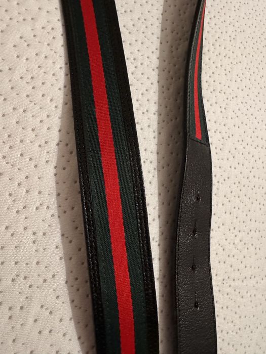 Оригинален мъжки  кожен колан Gucci