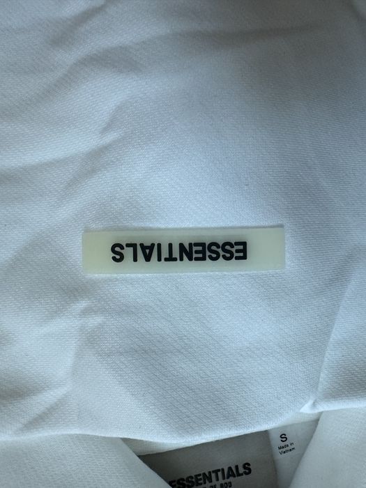 Hanorac Essentials Alb