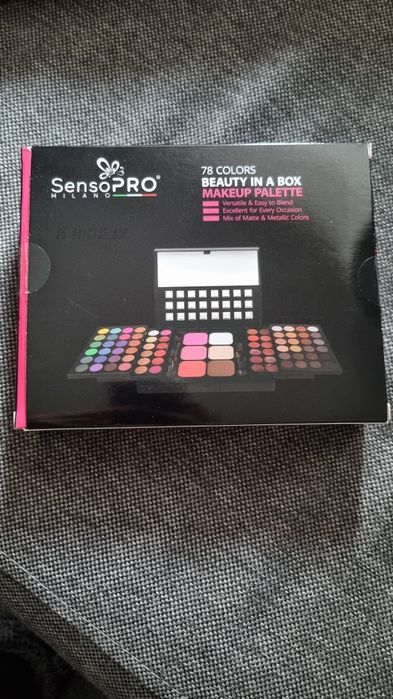 Trusa machiaj, SensoPRO, fard de ochi, 78 culori