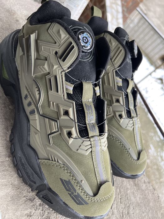 Мъжки маслено зелени маратонки