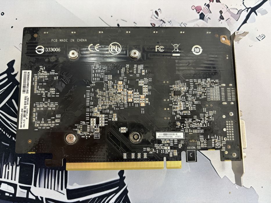 Видеокарта GT 1030 2Gb