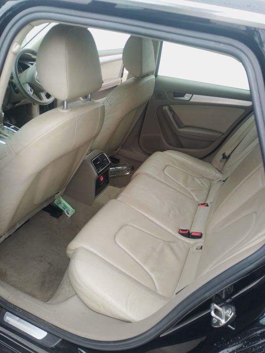 Interior piele crem Audi A4 B8 scaune/ bancheta