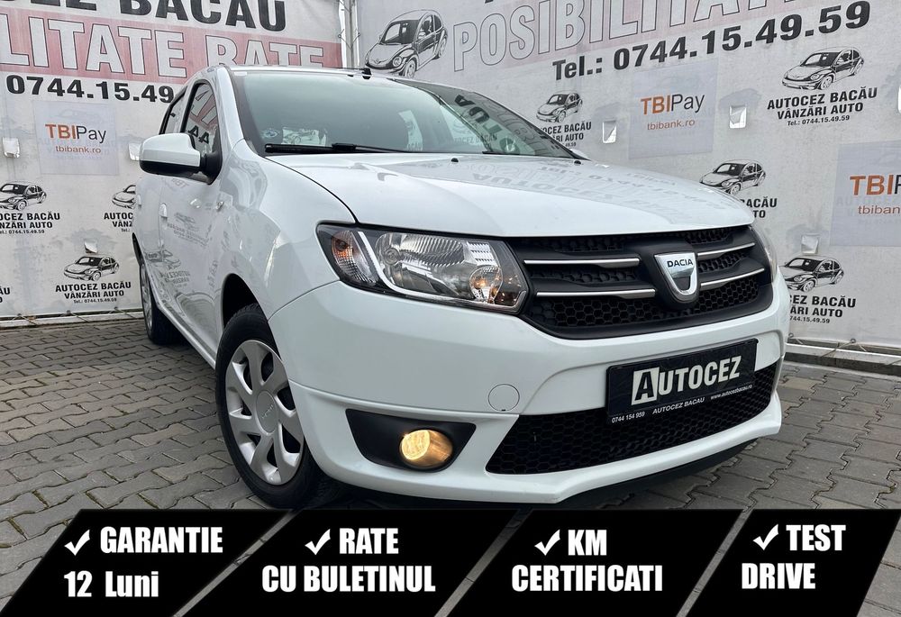 Dacia Sandero 2015 Diesel 1.5 dCi Euro 6 KM 100000 / RATE / GARANTIE