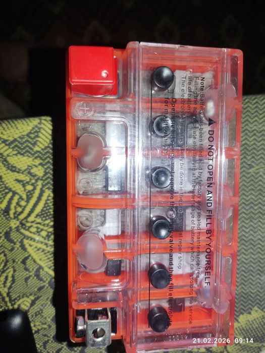 Акумлатор на мото