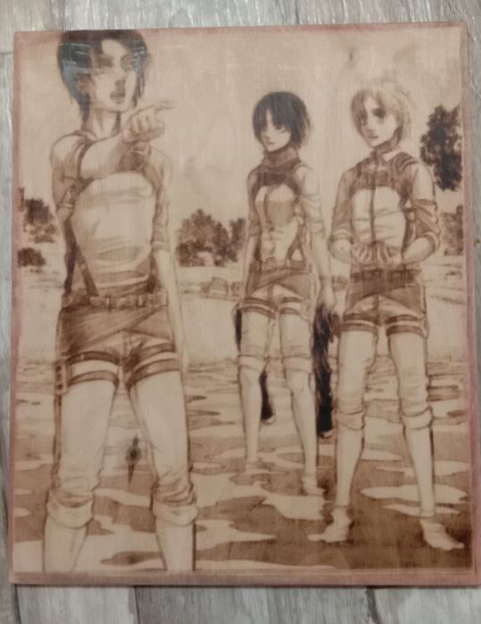 Картина на дереве