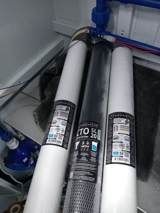 Замена Фильтров в Аппарате для воды