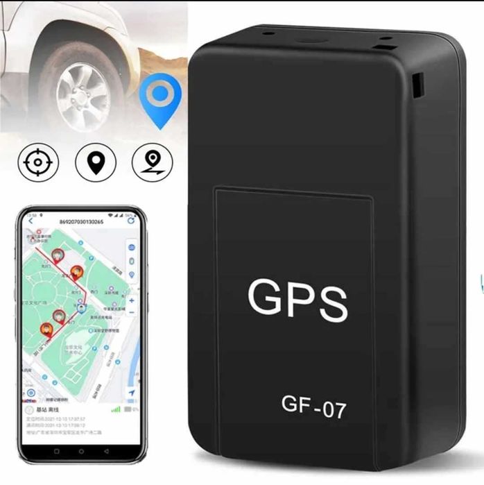 Localizator GPS spion GF07 pentru masina, animale, copii etc