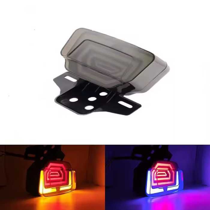 Стоп с вградени мигачи за мотоциклети Automat, 12V, 2500Lm, IP67