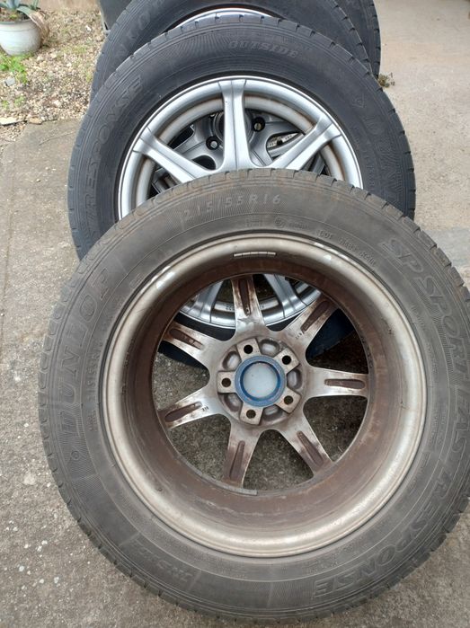 Vând  roți complete 5x112 R16