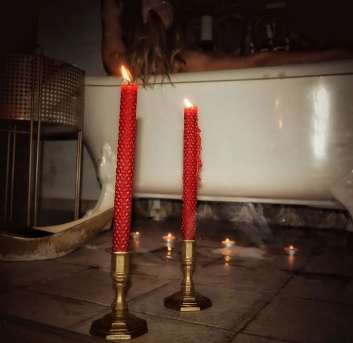 Lumânări din ceară naturală de albine