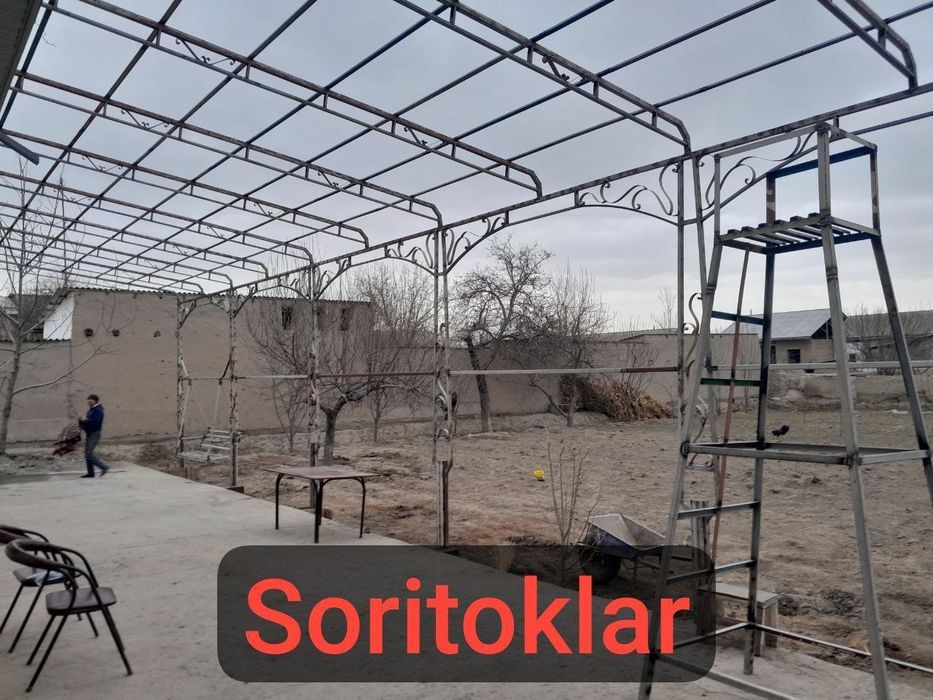 biz sizlar uchun tom naves issiq xona va sortaklar tayyorlab ornatib b
