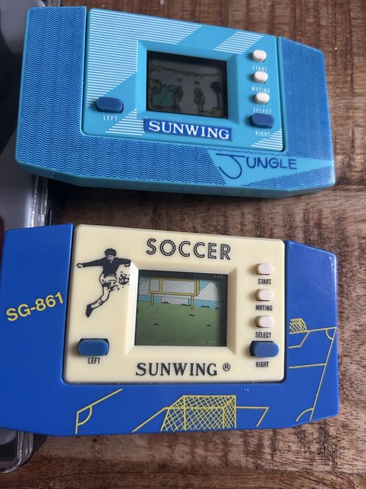 Винтидж електронни игри SUNWING Jungle и Soccer ретро