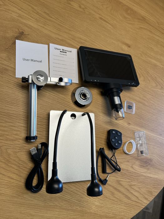 Microscop Digital 7 inch, 16MPix ,profesional Nou