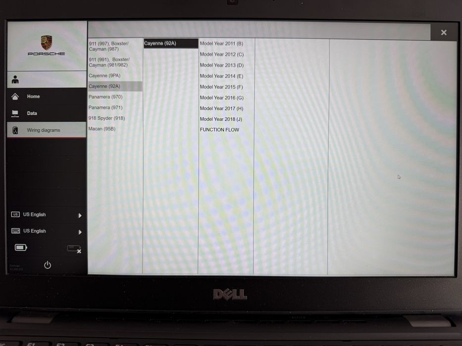 Tester/Diagnoza Porsche PIWIS 3 cu VNCI PT3G CANFD&DOIP+Dell 5280 i5