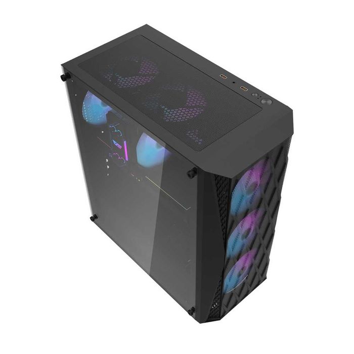 ' Корпус DarkFlash DK352 BLACK (4 Fans)
