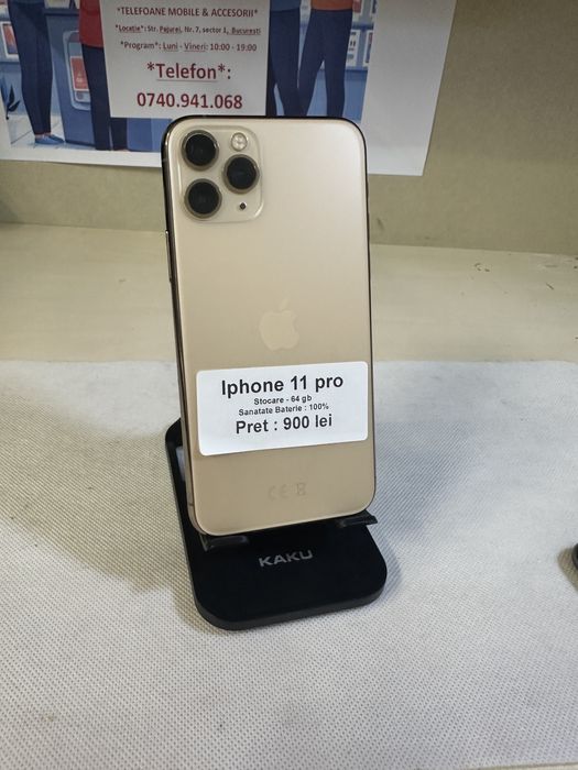 Iphone 11 pro / 100% baterie / garantie