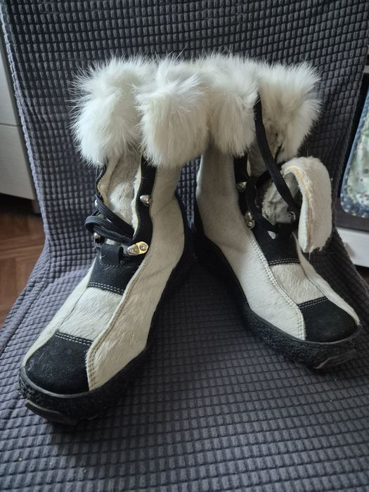 Зимние натуральные угги.