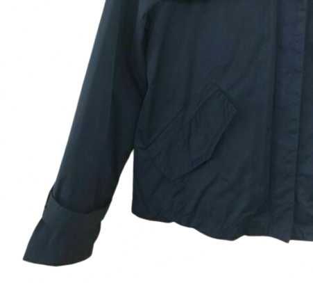 Marc Jacobs Яке за Дъжд Парка с Качулка Тъмно Синьо Размер М